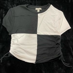 Black and white top!